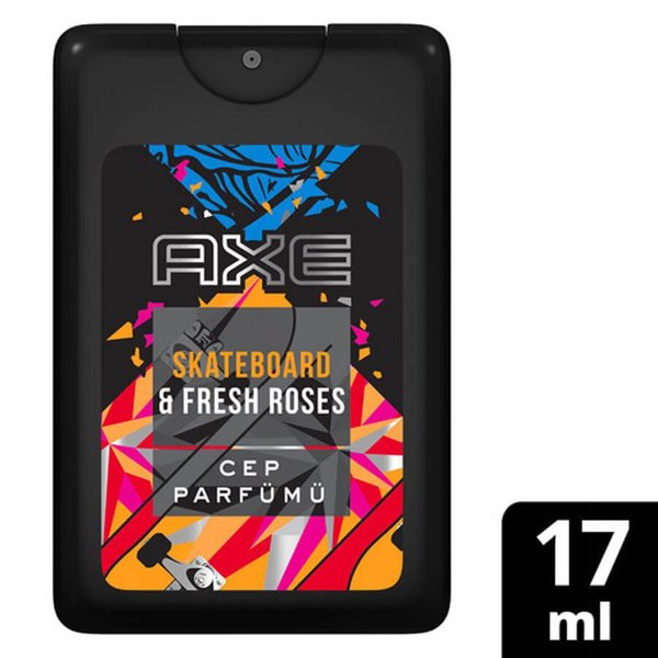 Axe Cep Parfumu Skateboard & Fresh Roses 17Ml