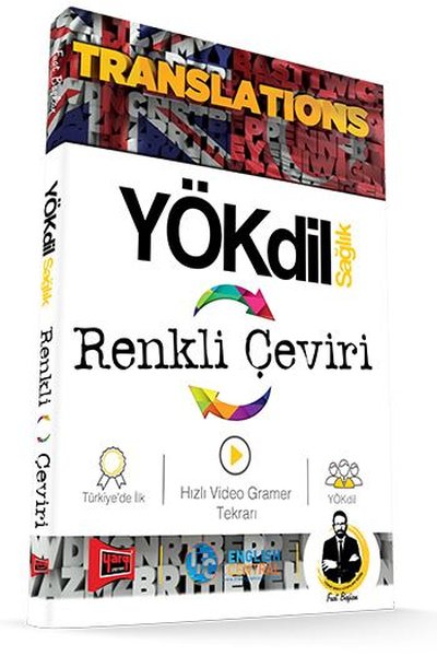 Yargı Yayınları Yökdil Sağlık Renkli Çeviri