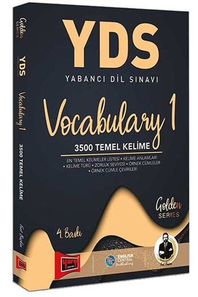 Yargı Yayınları YDS Vocabulary 1 3500 Temel Kelime