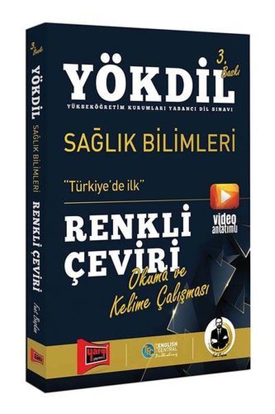 Yargı Yayınları Yökdil Sağlık Bilimleri Renkli Çeviri 3. Baskı