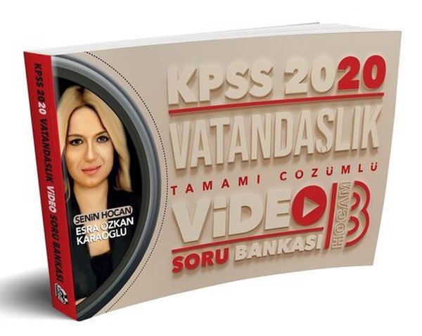 Benim Hocam Yayınları 2020 KPSS Vatandaşlık Tamamı Çözümlü Video Soru