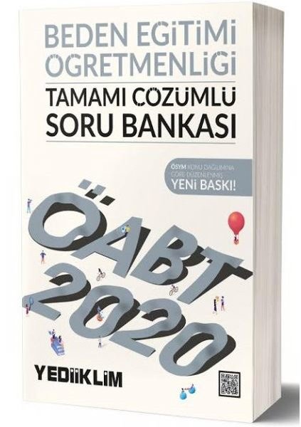 Yediiklim Yayınları 2020 KPSS ÖABT Beden Eğitimi Öğretmenliği Tamamı Çözümlü Soru Bankası