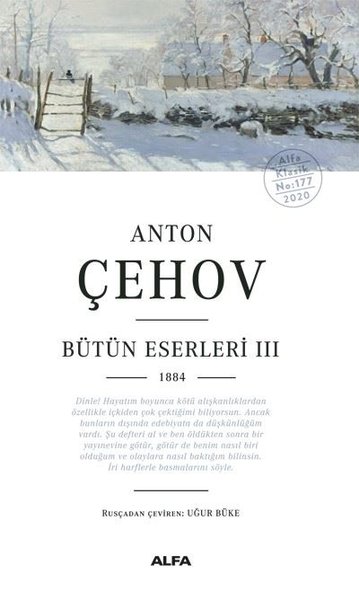 Anton Çehov Bütün Eserleri 3 - 1884