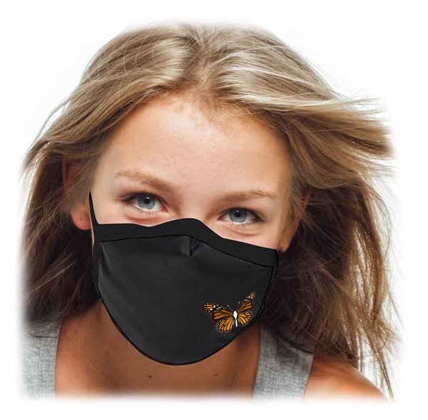 Tissum Butterfly Çocuk Yıkanabilir Filtreli Maske