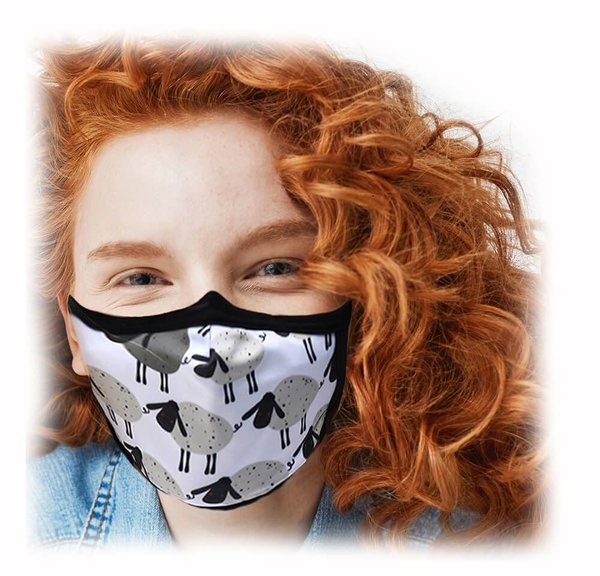 Tissum Sheeps Çocuk Yıkanabilir Filtreli Maske