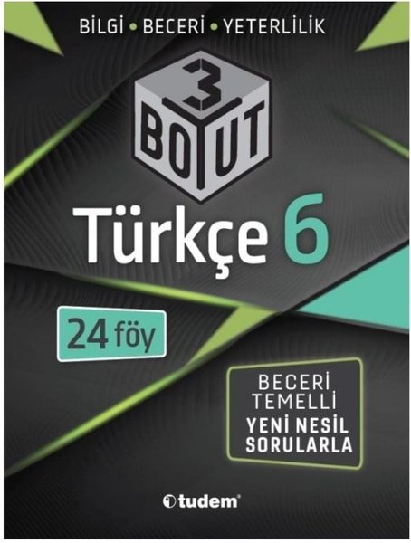 Yeni Türkçe 6.Sınıf 3 Boyut