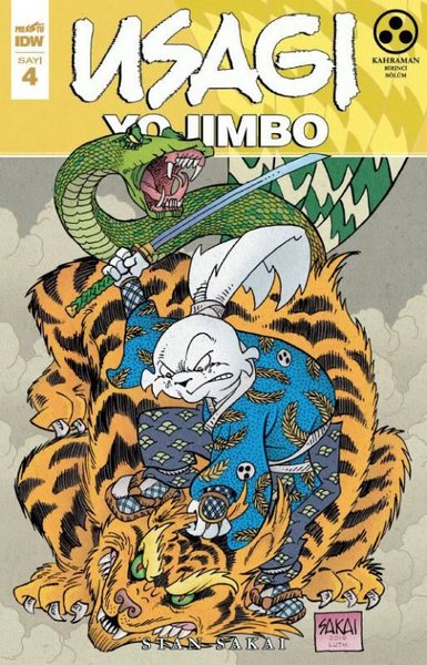 Usagi Yojimbo Sayı - 4