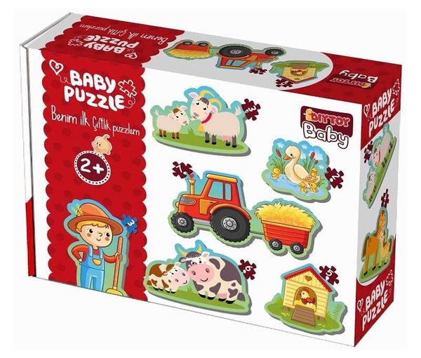 DiyToy Baby Çiftlik Puzzle