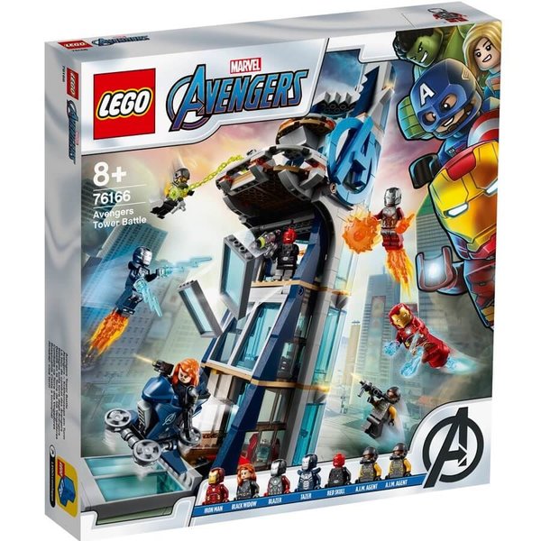 LEGO 76166 Marvel Avengers - Avengers Kulesi Savaşı 685 Parça