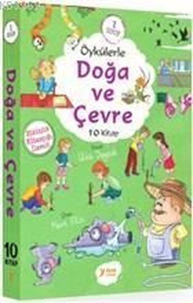 1. Sınıf Öykülerle Doğa ve Çevre Serisi 10 Kitap Set