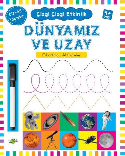 Dünyamız ve Uzay Çıkartmalı Aktiviteler 4 Yaş