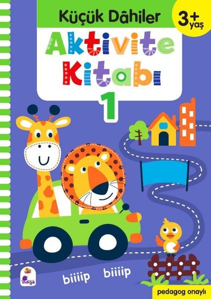 Aktivite Kitabı 1 - Küçük Dahiler 3+Yaş