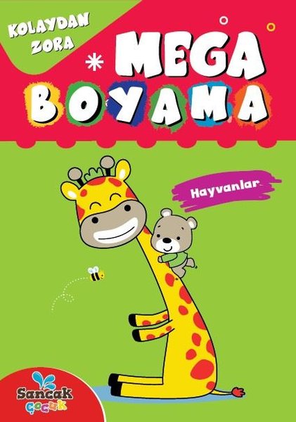 Mega Boyama - Hayvanlar - Kolaydan Zora