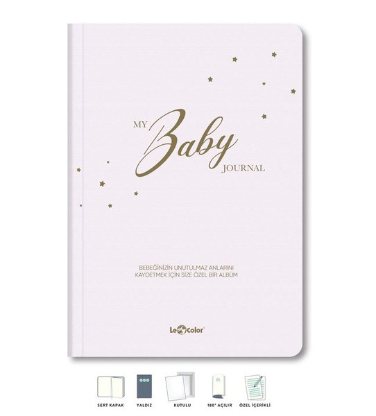 Le Color My Baby Journal 185x265 Ciltli
