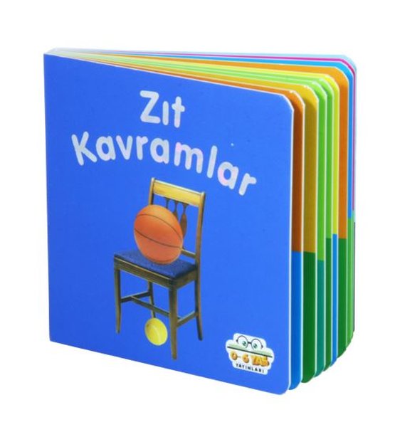 Zıt Kavramlar - Mini Karton Kitaplar