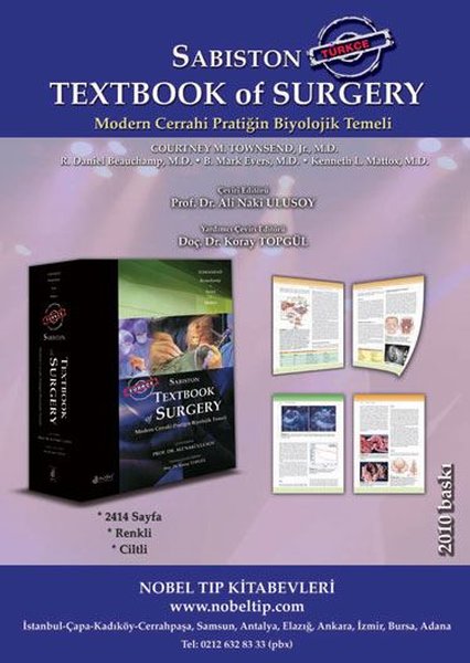 Sabiston - Textbook Of Surgery - Türkçe