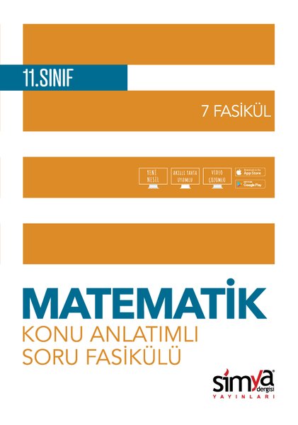 11. Sınıf Matematik Konu Özetli Soru Fasikülü - 7 Adet