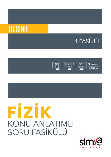 10. Sınıf Fizik Konu Özetli Soru Fasikülü - 4 Adet