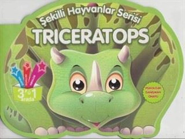 Triceratops Şekilli Hayvanlar Serisi