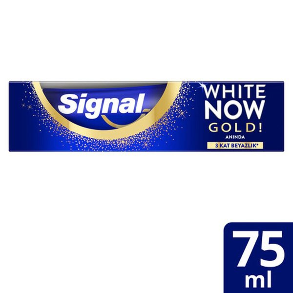 Signal Diş Macunu White Now Gold