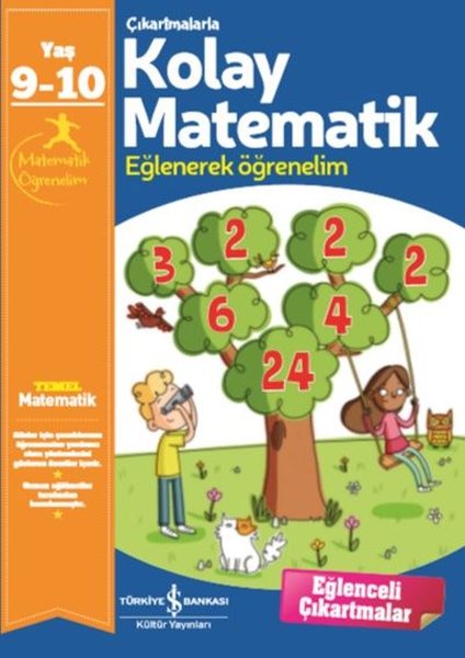 Çıkartmalarla Kolay Matematik 9 - 10 Yaş