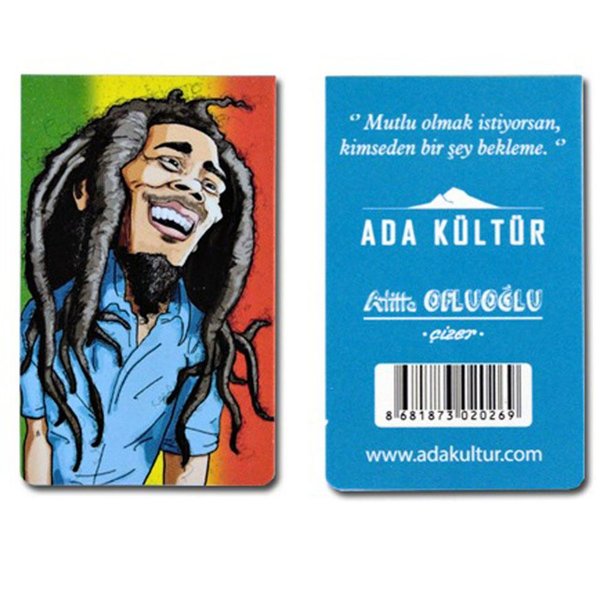 Ada Kültür Bob Marley Mıknatıslı Ayraç