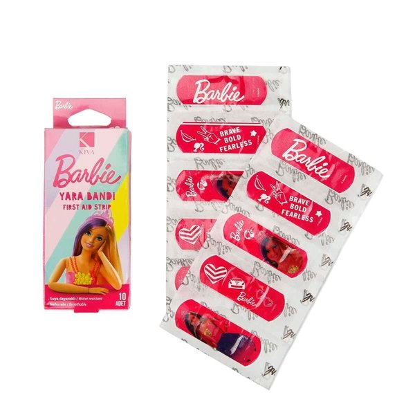 Disney Yara Bandı Barbie 10'Lu Paket