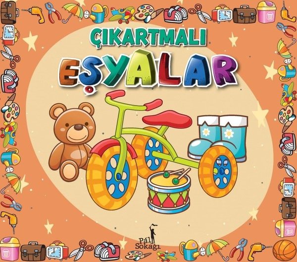 Çıkartmalı Eşyalar - Çıkartma Etkinlik ve Boyama