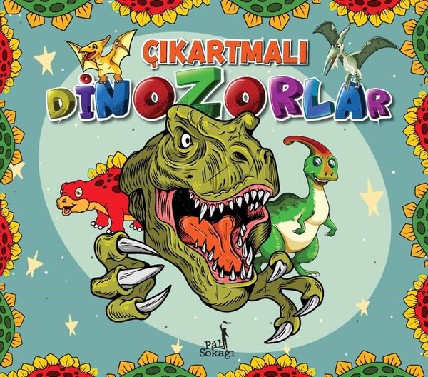 Çıkartmalı Dinozorlar - Çıkartma Etkinlik ve Boyama