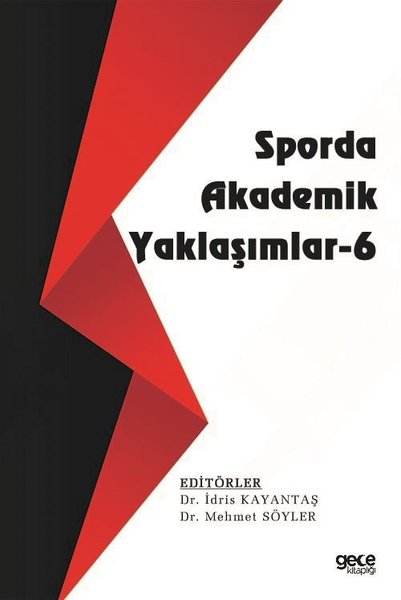 Sporda Akademik Yaklaşımlar - 6