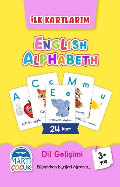 English Alphabeth - İlk Kartlarım 3+ Yaş