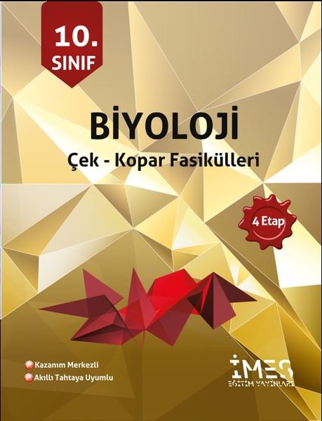 10.Sınıf Biyoloji Çek - Kopar Fasikülleri 4 Etap