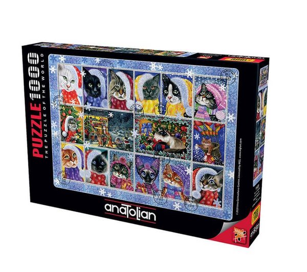 Anatolian 1103 Kediler 1000 Parça Puzzle