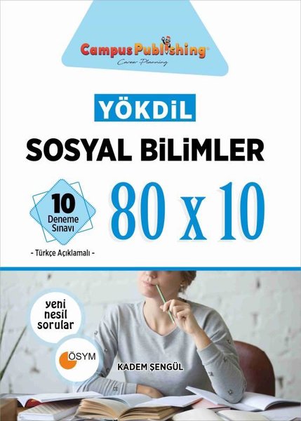 YÖKDİL Sosyal Bilimler 80 x 10 - 10 Deneme Sınavı