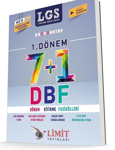 Kronometre LGS 1.Dönem Dönem Bitirme Fasikülleri