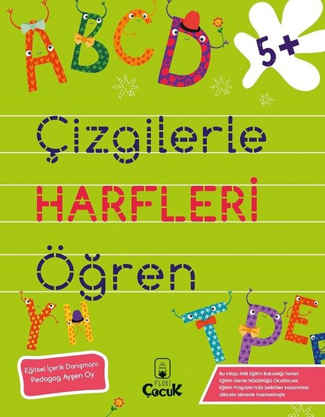 Çizgilerle Harfleri Öğren - 5+ Yaş