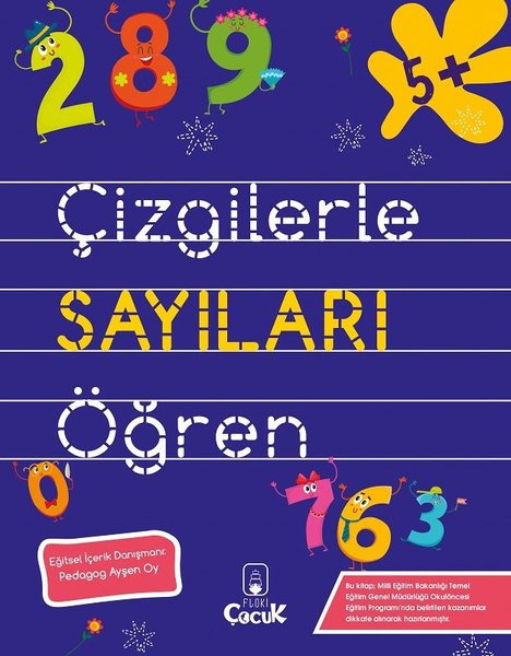 Çizgilerle Sayıları Öğren - 5+ Yaş