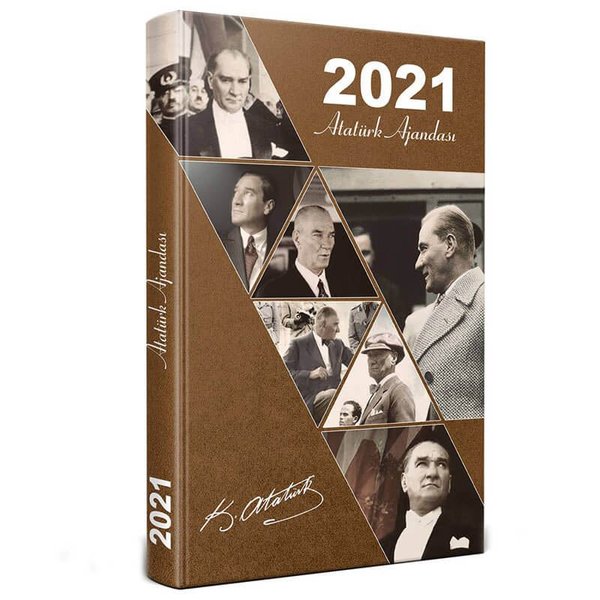 2021 Atatürk Ajandası Kahverengi