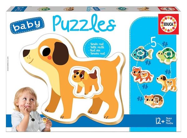 Educa Pets Baby Puzzles