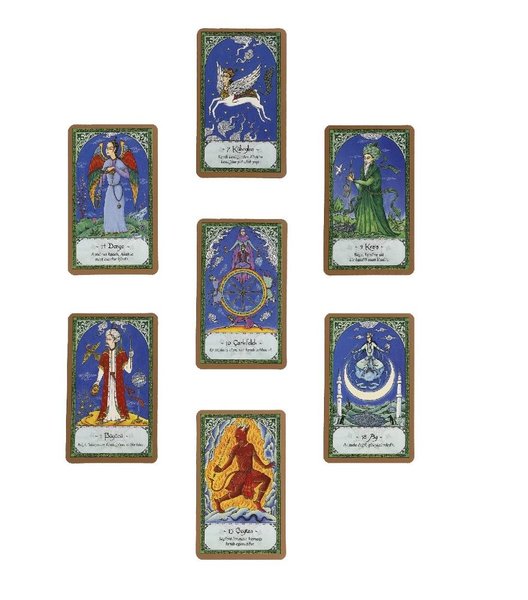 Rumi Tarot by Nigel Jackson book Cards Islamic Tarot