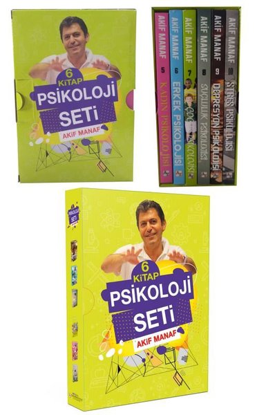 Akif Manaf Psikoloji Seti - 6 Kitap Takım