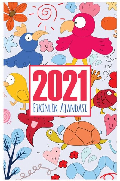 Halk 2021 Akademik Ajanda Neşeli Hayvanlar