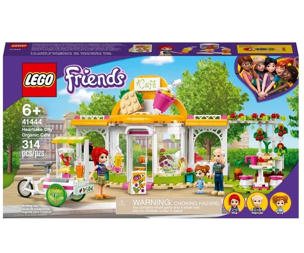Lego Friends 41444 Heartlake City Organik Kafe Yapım Seti