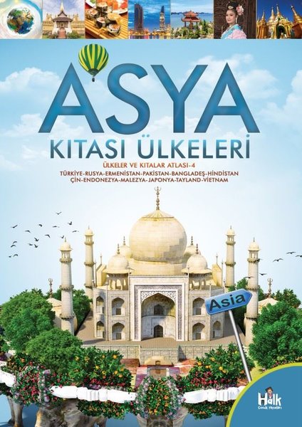 Asya Kıtası Ülkeleri - Ülkeler ve Kıtalar Atlası 4