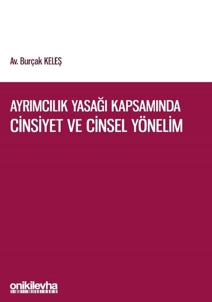Ayrımcılık Yasağı Kapsamında Cinsiyet ve Cinsel...