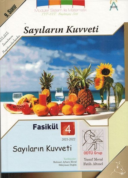 9.Sınıf Modüler Sistem ile Matematik - Sayıların Kuvveti - Fasikül 4