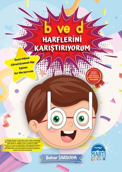 B ve D Harflerini Karıştırıyorum - Etkinlik Kitabı