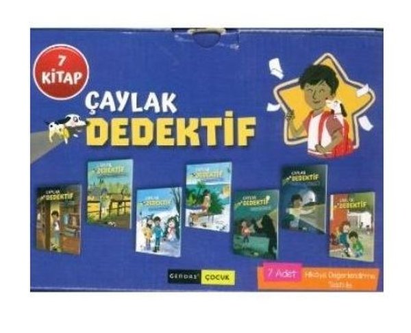 2. ve 3. Sınıflar için Çaylak Dedektif Seti - 7 Kitap Takım