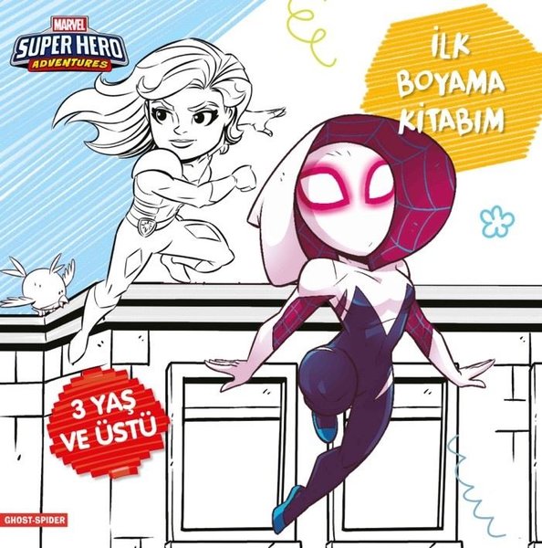 İlk Boyama Kitabım Ghost-Spider - Marvel Super Hero Adventures
