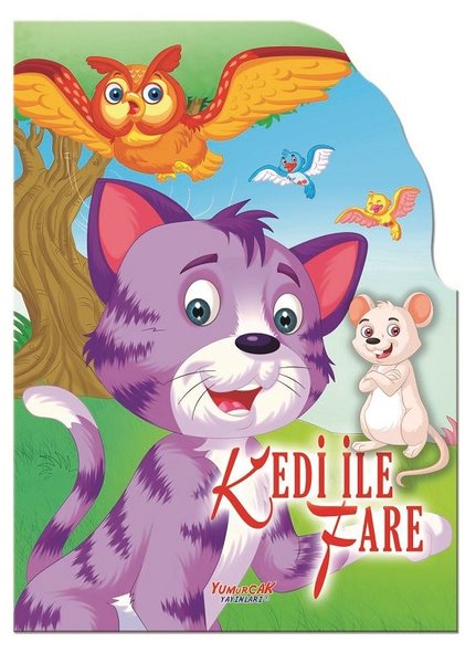 Kedi ile Fare - Şekilli Kitaplar